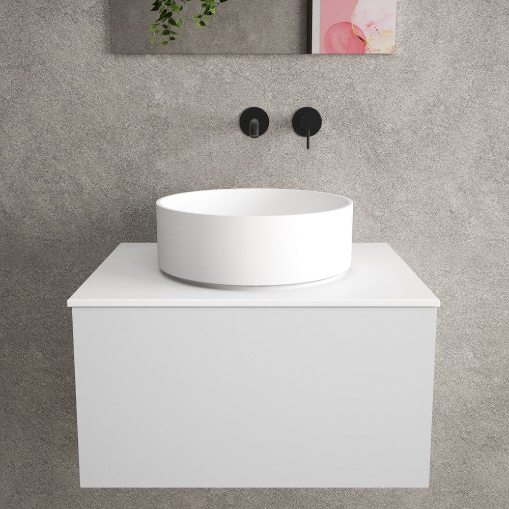Massa Solid Surface Countertop Round Basin 370mm