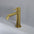 Monobloc Basin Mixer Tap - Brushed Brass