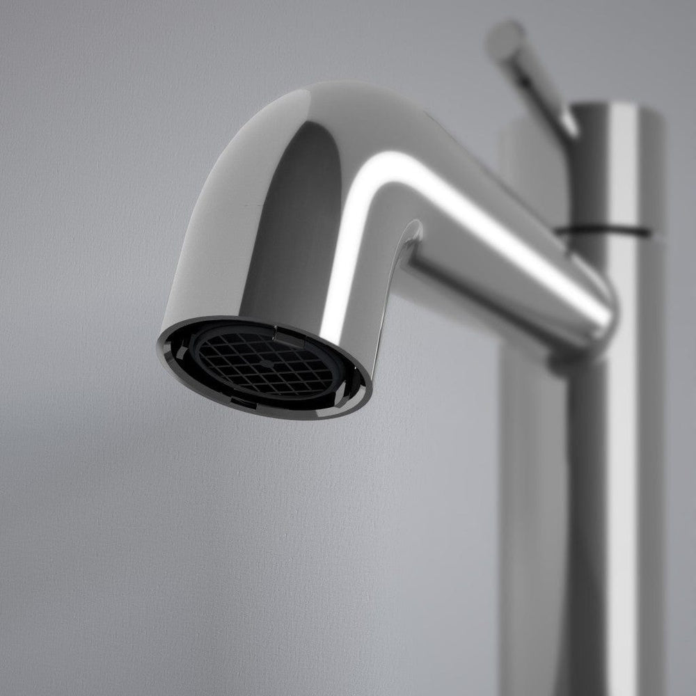 Monobloc Basin Mixer Tap - Chrome