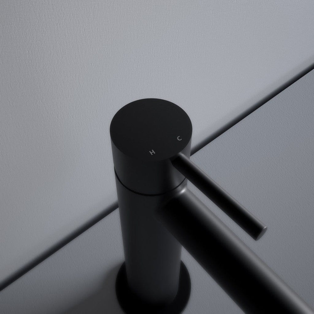 Monobloc Basin Mixer Tap - Matt Black