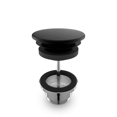 Click Clack Basin Waste - Matt Black