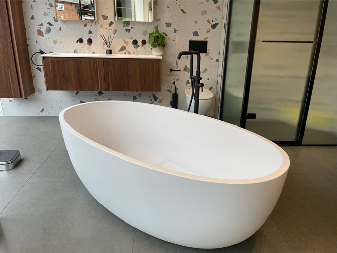 Lugano Freestanding Modern Bath 1750mm