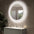 Barbera Round Bathroom Mirror with Dual Lighting System - 1200mm