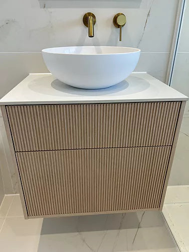 Pescara Solid Surface Beyondstone Countertop Round Basin 400mm