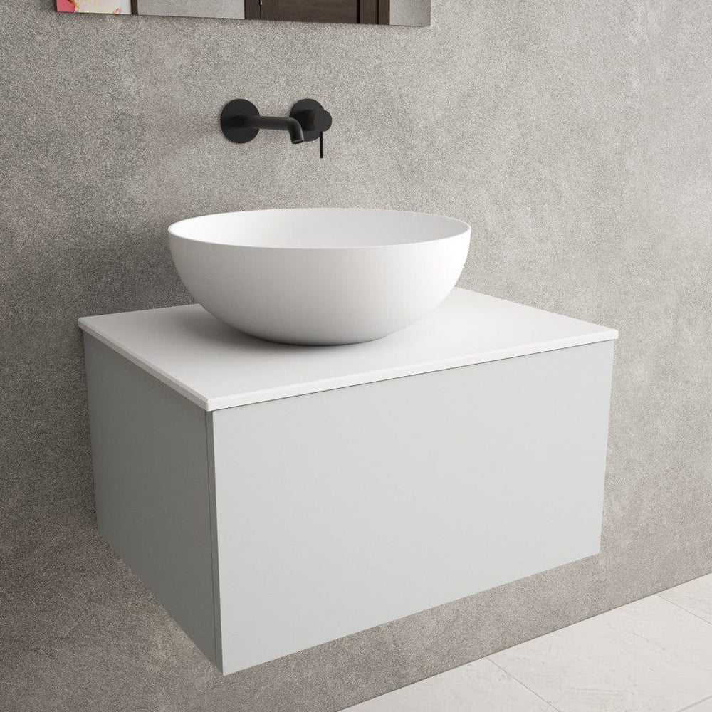 Pescara Solid Surface Beyondstone Countertop Round Basin 400mm