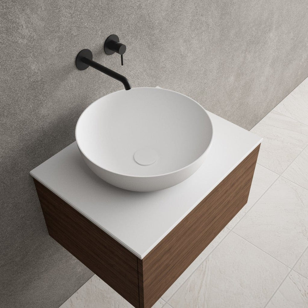 Pescara Solid Surface Beyondstone Countertop Round Basin 400mm