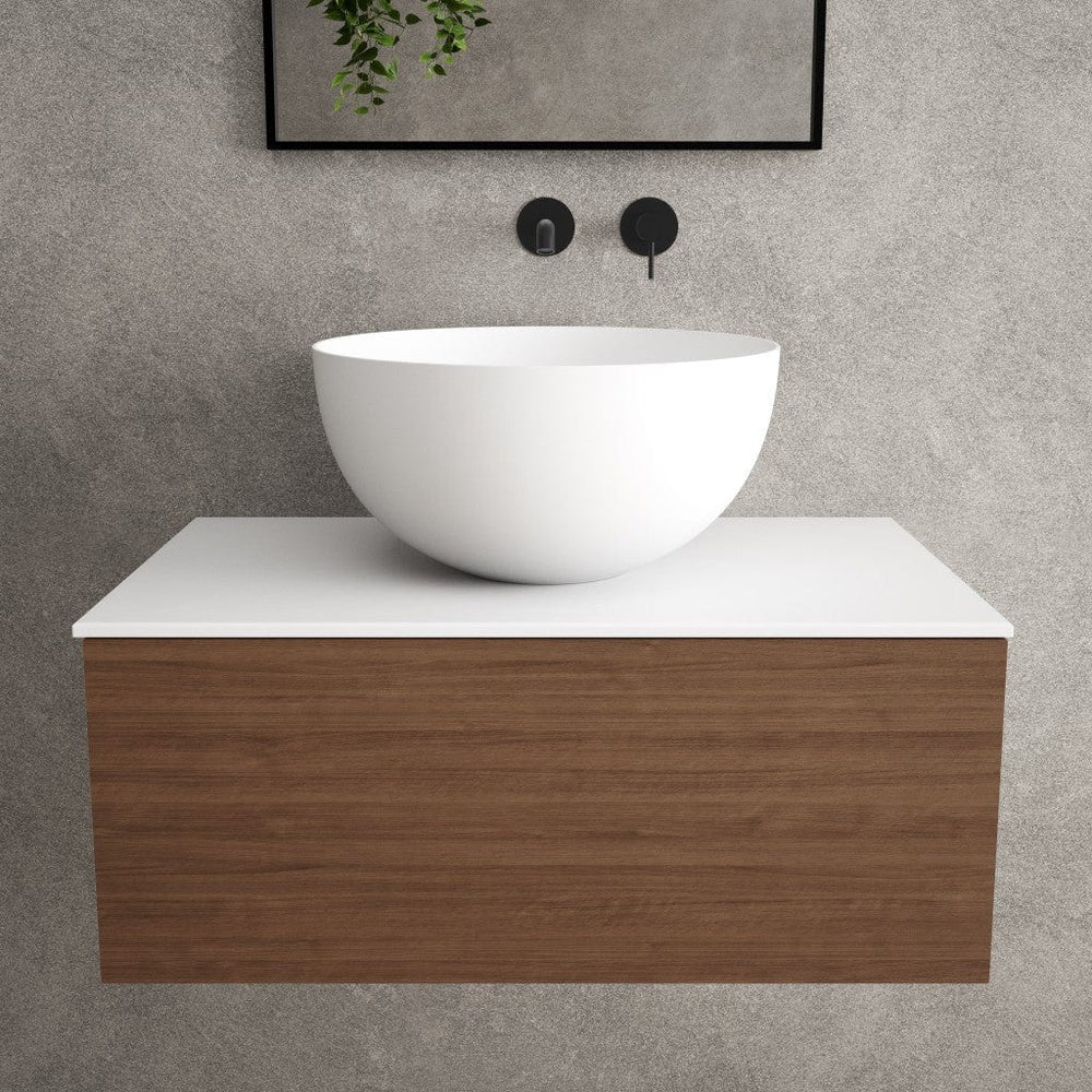 Pescara Solid Surface Beyondstone Countertop Round Basin 450mm