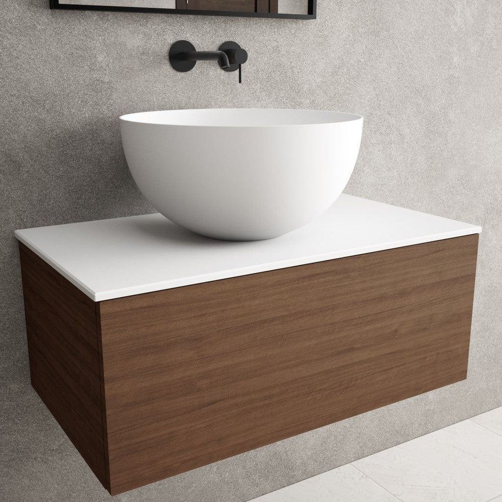 Pescara Solid Surface Beyondstone Countertop Round Basin 450mm