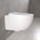 Primo Dolce Wall Hung Rimless Toilet, With Concealed Cistern Frame & Matt Black Flush Plate