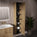 Pura Ribbed Tall Wall Unit 350mm x 1650mm - Oak