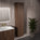 Pura Ribbed Tall Wall Unit 350mm x 1650mm - Walnut