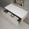 Raffinata Single Drawer Countertop Vanity Unit - Gloss Cashmere 1000mm image