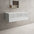 Raffinata Single Drawer Countertop Vanity Unit - Gloss Dove 1000mm