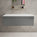 Raffinata Single Drawer Countertop Vanity Unit - Gloss Dust 1000mm