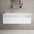 Raffinata Single Drawer Countertop Vanity Unit - Gloss White 1000mm