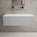 Raffinata Single Drawer Countertop Vanity Unit - Light Concrete 1000mm