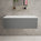 Raffinata Single Drawer Countertop Vanity Unit - Matt Dust 1000mm