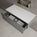 Raffinata Single Drawer Countertop Vanity Unit - Matt Dust 1000mm