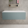 Raffinata Single Drawer Countertop Vanity Unit - Matt Fjord 1000mm image