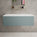 Raffinata Single Drawer Countertop Vanity Unit - Matt Fjord 1000mm