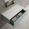 Raffinata Single Drawer Countertop Vanity Unit - Matt Fjord 1000mm image
