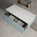 Raffinata Single Drawer Countertop Vanity Unit - Matt Fjord 1000mm