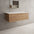 Raffinata Single Drawer Countertop Vanity Unit - Oak 1000mm