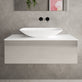 Raffinata Single Drawer Countertop Vanity Unit - Gloss Cashmere 1000mm image