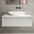 Raffinata Single Drawer Countertop Vanity Unit - Gloss Dove 1000mm