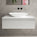 Raffinata Single Drawer Countertop Vanity Unit - Gloss Dove 1000mm
