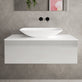 Raffinata Single Drawer Countertop Vanity Unit - Gloss Dove 1000mm image