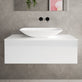 Raffinata Single Drawer Countertop Vanity Unit - Gloss White 1000mm image