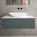 Raffinata Single Drawer Countertop Vanity Unit - Matt Dark Green 1000mm