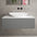 Raffinata Single Drawer Countertop Vanity Unit - Matt Dust 1000mm