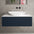 Raffinata Single Drawer Countertop Vanity Unit - Matt Indigo 1000mm