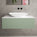 Raffinata Single Drawer Countertop Vanity Unit - Matt Light Green 1000mm