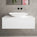 Raffinata Single Drawer Countertop Vanity Unit - Matt White 1000mm