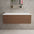 Raffinata Single Drawer Countertop Vanity Unit - Walnut 1000mm