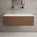 Raffinata Single Drawer Countertop Vanity Unit - Walnut 1000mm