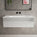 Raffinata One Drawer Vanity Unit With Beyondstone Basin - Gloss Dove 1000mm