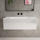 Raffinata One Drawer Vanity Unit With Beyondstone Basin - Gloss White 1000mm image