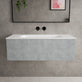Raffinata One Drawer Vanity Unit With Beyondstone Basin - Light Concrete 1000mm image