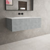Raffinata One Drawer Vanity Unit With Beyondstone Basin - Light Concrete 1000mm image