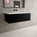 Raffinata One Drawer Vanity Unit With Beyondstone Basin - Matt Black 1000mm