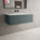 Raffinata One Drawer Vanity Unit With Beyondstone Basin - Matt Dark Green 1000mm