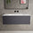 Raffinata One Drawer Vanity Unit With Beyondstone Basin - Matt Graphite 1000mm
