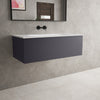 Raffinata One Drawer Vanity Unit With Beyondstone Basin - Matt Graphite 1000mm image