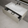 Raffinata One Drawer Vanity Unit With Beyondstone Basin - Matt Stone 1000mm image