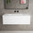 Raffinata One Drawer Vanity Unit With Beyondstone Basin - Matt White 1000mm