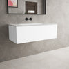 Raffinata One Drawer Vanity Unit With Beyondstone Basin - Matt White 1000mm image